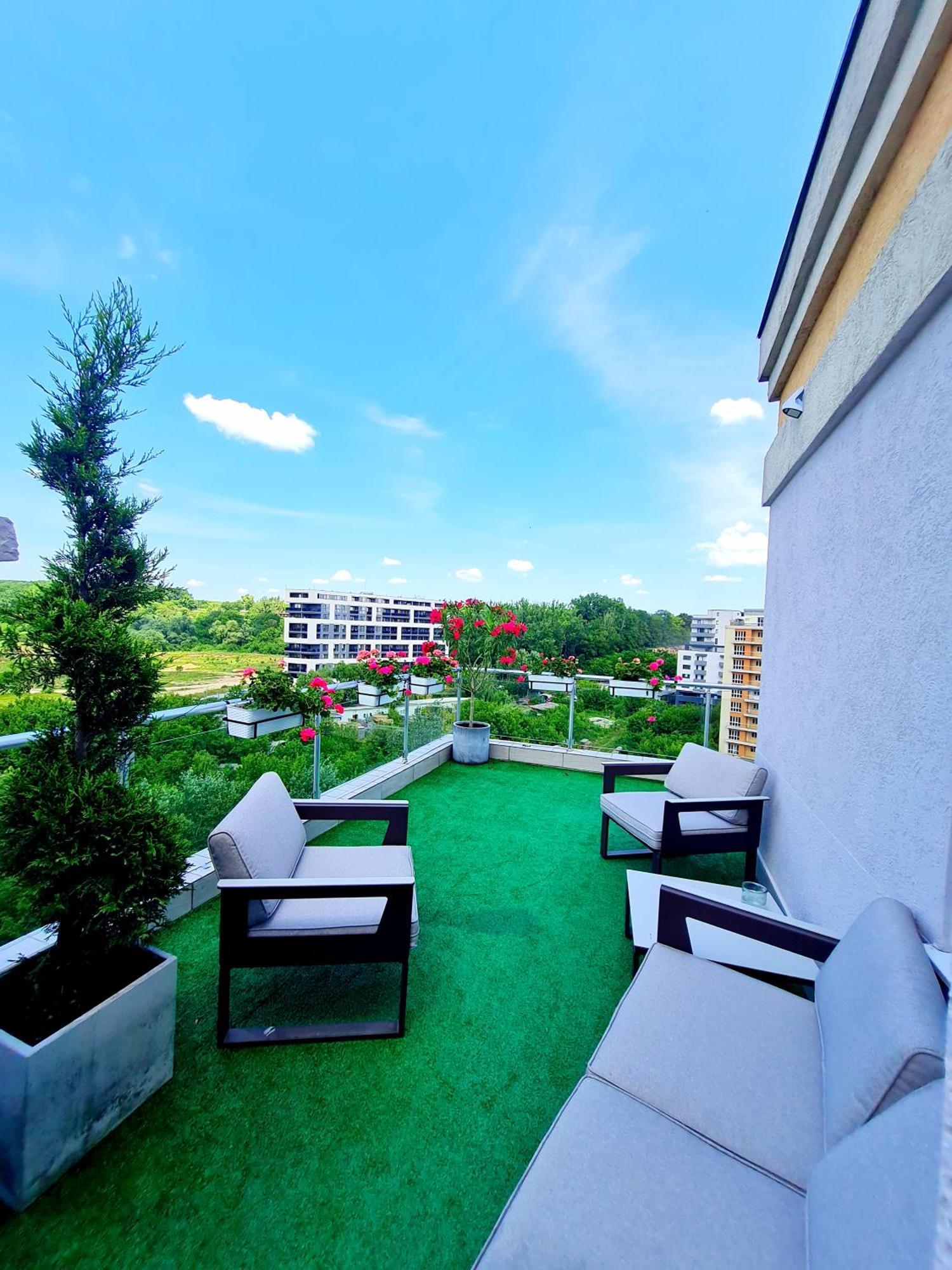 Penthouse View Aeroport Iasi 2 아파트 외부 사진